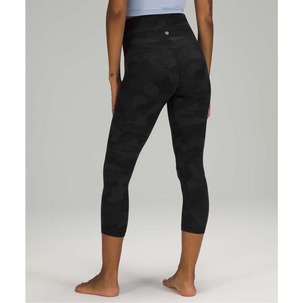 Womens Lululemon Camo Align Crop